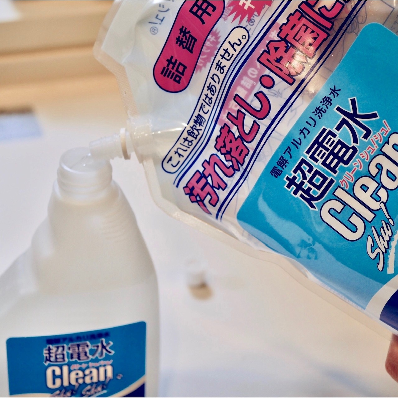 超電水クリーンシュ！シュ！ 詰替用 1000ml